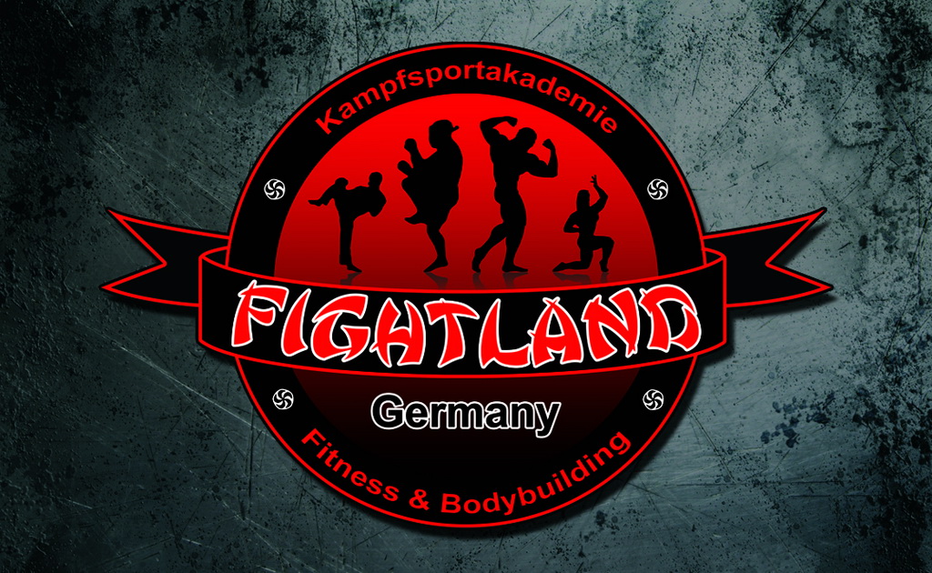 Fightland vCard front