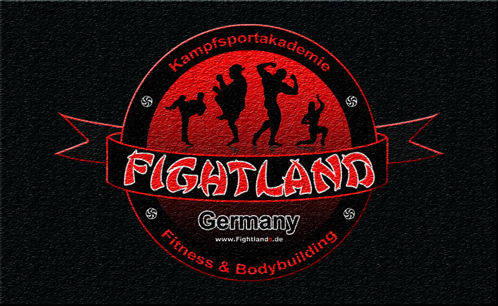 Fightland vCard front