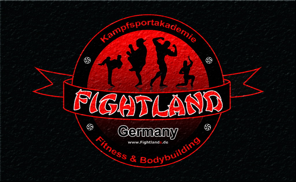 Fightland vCard front