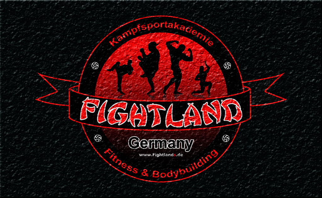 Fightland vCard front