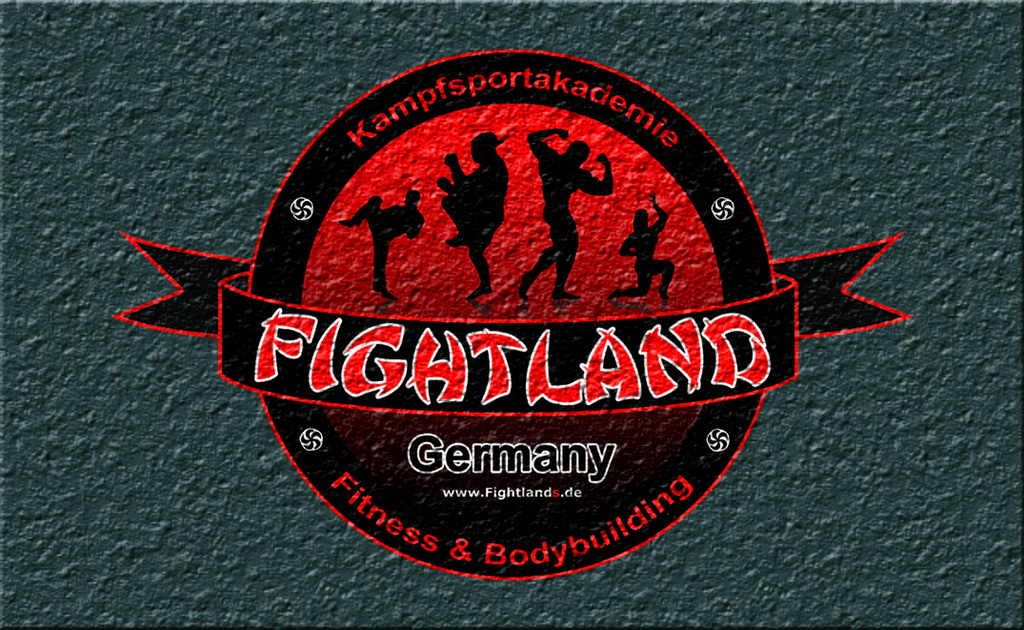 Fightland vCard front